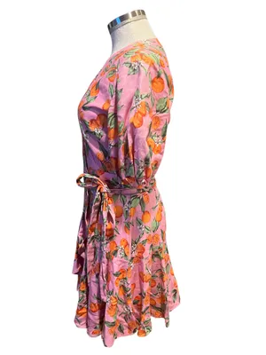 Finders Keepers Aranciata Wrap Dress Size Small thumbnail 9