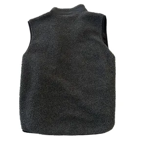EXPRESS Sherpa Unisex Vest Grey Small Outdoor Winter Fall Layering Active‎ thumbnail 4