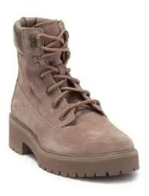 Timberland Carnaby Cool tan‎ suede lace up boots size 9 thumbnail 1