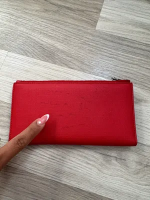 Dagne Dover Red Slim Snap Wallet thumbnail 4