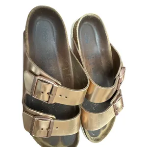 Birkenstock Sandals Flats Metallic Copper Size 41 US10.5 thumbnail 5