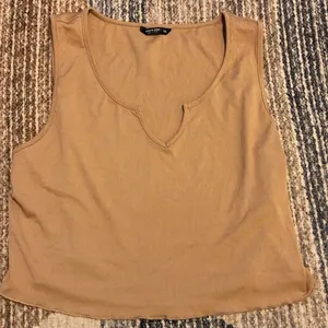 Tan Sleeveless Top Size 2X thumbnail 1