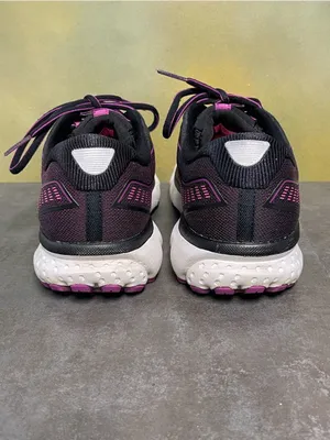 Brooks Ghost 12 Women's Running Shoes Black/Fuchsia Size 10B thumbnail 5