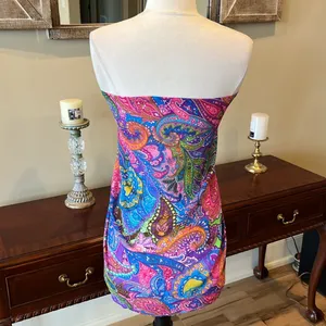 Beach Coverup Wrap Swim New Womens XS S M L Sarong Colorful thumbnail 13