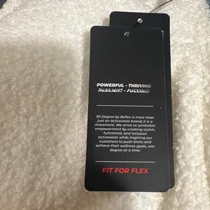 W117. 90 Degrees by Reflex white Sherpa quarter zip Size M thumbnail 3