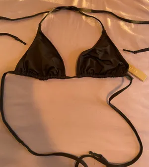 SKIMS signature swim triangle top NWT Size XL thumbnail 6
