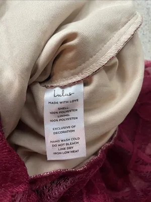 Lulus Alluring Dream Burgundy Floral Mesh Lace Trumpet Midi Dress thumbnail 17
