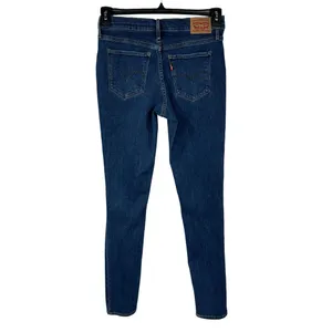 Levi’s SZ 28 - 311 Shaping Skinny Jeans Distressed Mid-Rise Stretch Blue Womens thumbnail 4