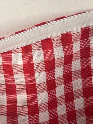 Strapless Red Gingham Tunic Top thumbnail 8