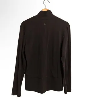 Classic Activewear 1/4 Zip Pullover Black Medium thumbnail 3