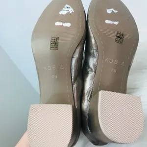 Brooklyn Champagne Lott block heel Pump sz 7.5 thumbnail 10