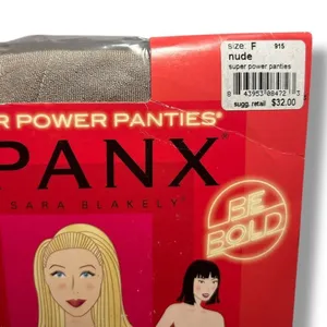 Spanx by Sara Blakely Super Power Panties In Power Line Mid Thigh Nude Size F‎ thumbnail 7