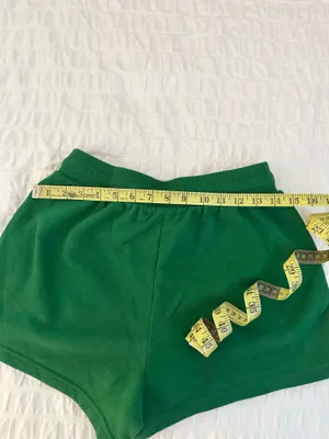 Colsie Fleece Green Shorts thumbnail 5