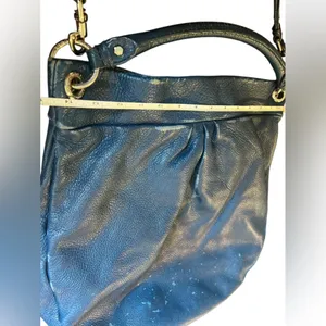 XL Blue Marc by Marc Jacob’s blue satchel purse‎ thumbnail 6