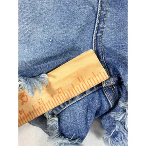 Free People We The Free Women’s Size‎ 28 Distressed High Rise Denim Shorts thumbnail 9