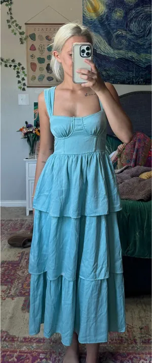 Weworewhat Corset Maxi Dress thumbnail 1