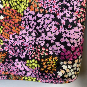 Fate womens quilted jacket floral medium coat cottagecore puffer winter preppy thumbnail 7