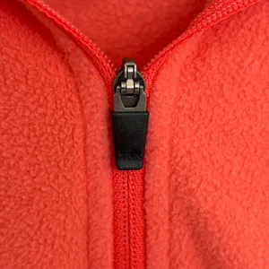 Cabelas Womens Fleece Pullover Quarter Zip Coral Orange L77SH262 Size M thumbnail 4