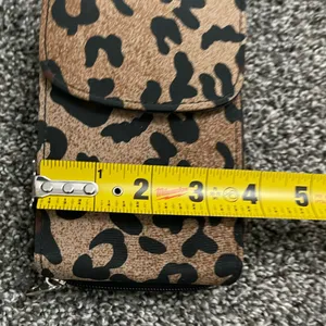 New Leopard Print Crossbody Bag Phone Wallet Travel Bag thumbnail 14
