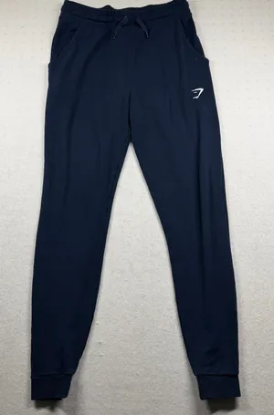 Gymshark Pippa Joggers Women’s Medium Navy Blue Drawstring Sweatpants thumbnail 1