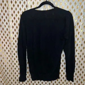 Old Navy black cardigan size M thumbnail 2