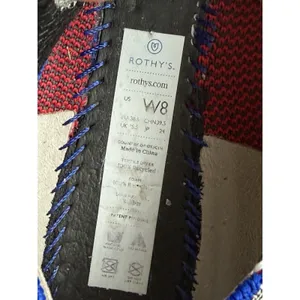 Rothy's The Point Women Size 8‎ Black White Excellent Knit Sustainable Flats thumbnail 7