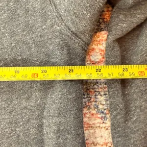 Abercrombie & Fitch Soft AF Collection Gray Balloon Sleeve Logo Sweatshirt Small thumbnail 6