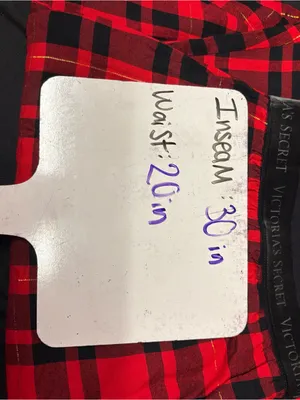 Victoria's Secret Red Plaid Pajamas thumbnail 6