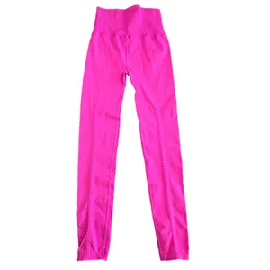 Free People FP Movement‎ Good Karma Leggings Women XS/S Pink High Rise Ribbed thumbnail 2