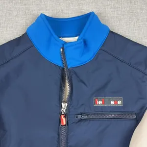 Ellesse Track Jacket Womens 12 Blue White Colorblock Full Zip Pockets Athletic thumbnail 3