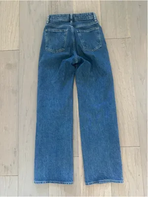 Aritzia Denim Forum Remy Wide Leg Jeans Blue Size 24 thumbnail 6