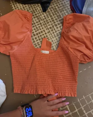 summer top Orange thumbnail 1