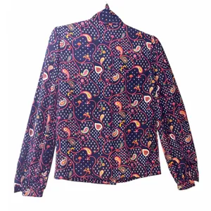 Lorch 70s Long Sleeve Paisley Blouse with Pussybow Necktie thumbnail 3