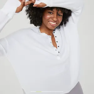 Aerie White Long Sleeve thumbnail 1