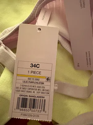 Wild FablePadded Bra Lilac 34C New thumbnail 6