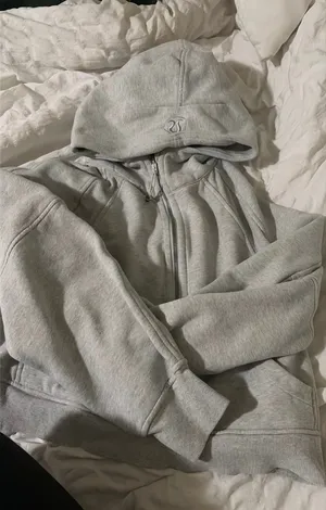 Grey Lululemon Scuba Half-Zip thumbnail 1