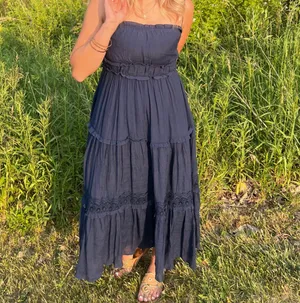 Altar'd State Navy Maxi Dress thumbnail 2