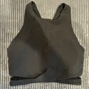 Athleta Black Conscious Crop Cutout B-D Cup, Size XS thumbnail 1