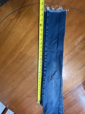27 Twenty-Seven High Rise Raw Hem Straight Leg Jeans thumbnail 5
