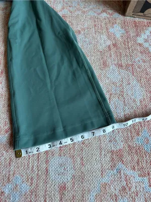 Lululemon everlux high rise cargo flared pant sage eucalyptus W5GQ6S size 8 thumbnail 7