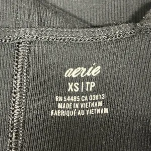 Aerie XS Black Mini Dress thumbnail 4