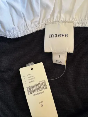 Anthropologie Maeve Off-The-Shoulder Hourglass Tuxedo Top, Size S thumbnail 10