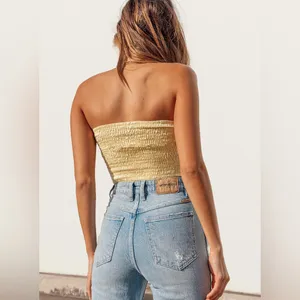 Princess Polly Koko Bustier in Lemon Size 2 New with tag thumbnail 8