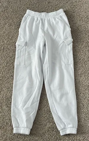 Cargo Sweatpants Target White thumbnail 1