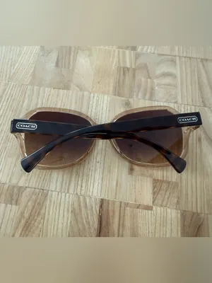 Coach Designer Tortoise Oversized Selma Sunglasses HC 8088 L927 thumbnail 2