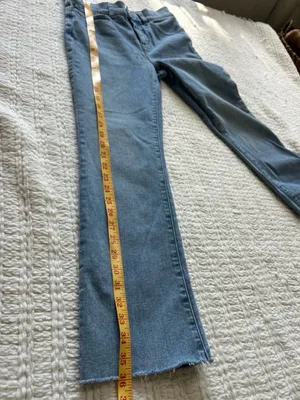 Madewell Light Blue Ankle Crop Straight Jeans thumbnail 8