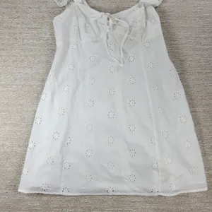 Princess Polly Besiana Broderie Anglaise Mini Sundress Sz 10 White Eyelet Ruffle thumbnail 12