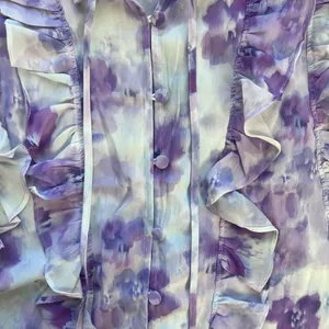 For Love & Lemons ruffle front zinnia blouse size XS thumbnail 4