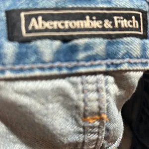 Abercrombie and Fitch blue denim shorts thumbnail 6