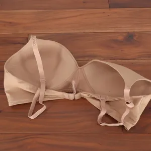 Calvin Klein Lightly Lined T-Shirt Bra Womens XL Nude Adjustable Strap Wireless thumbnail 3